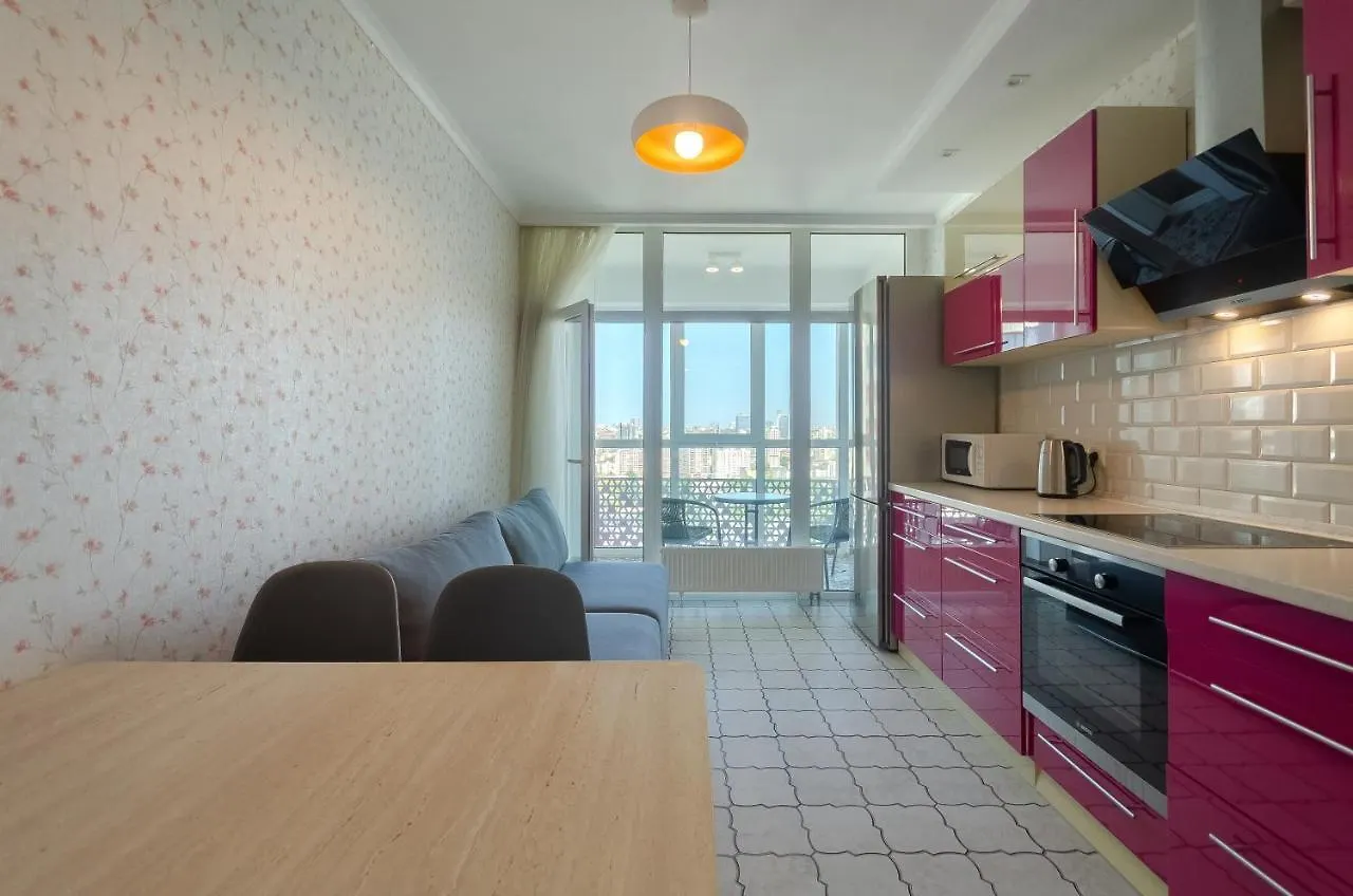 Petrovdom 41B-59B-90B-77B Stunning City View Apartments At Rc Kvartet, Central Railway Station Kiew
